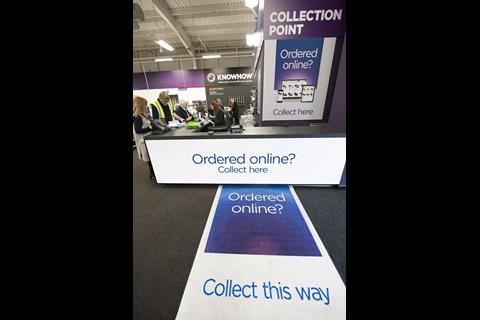 The store complements Dixons Carphone's wide multichannel offer with a dedicated click-and-collect area